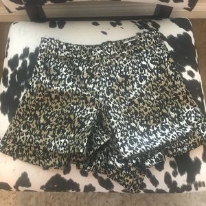 Soft Gold and Black Shimmery Skort
